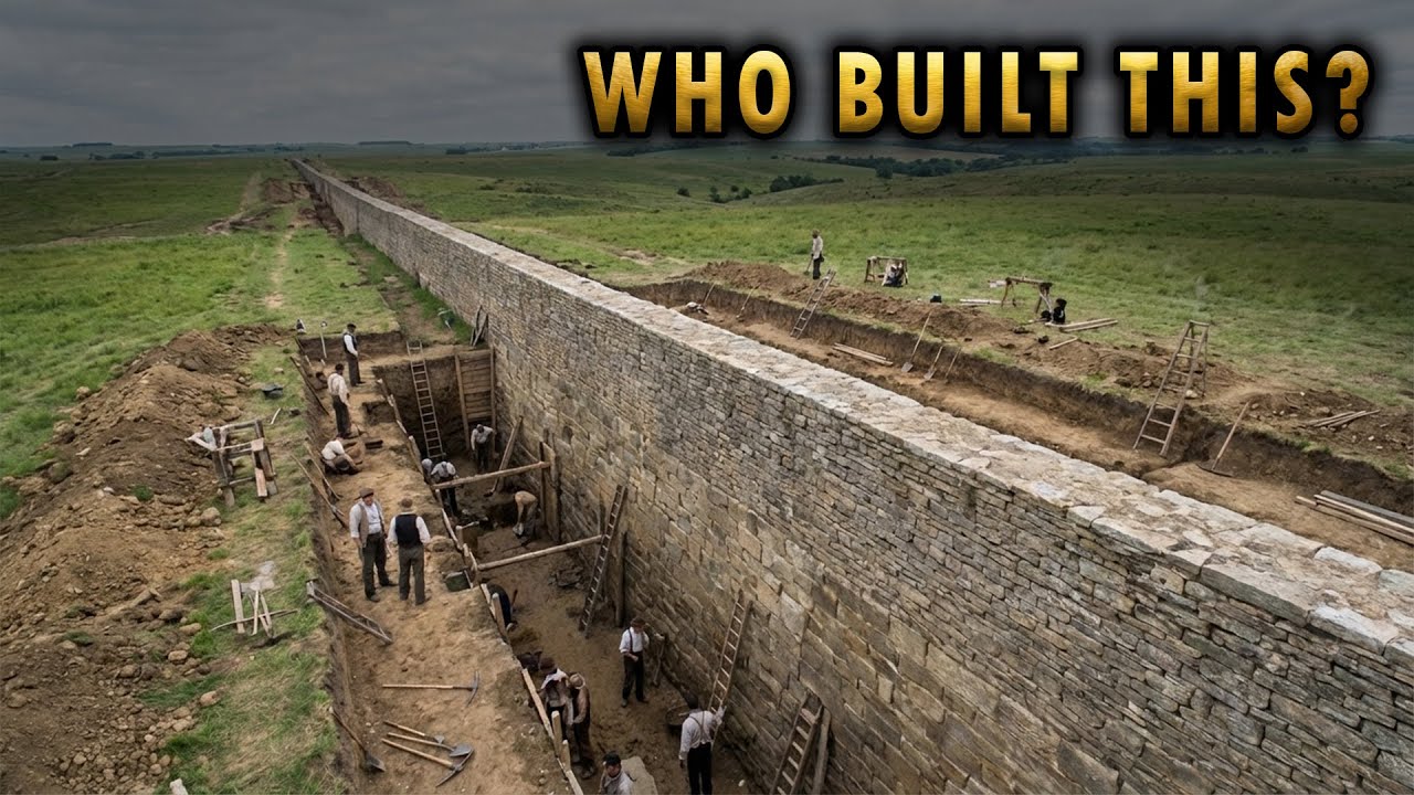 Giant Pre-Historic Wall Buried in Texas 20,000 Years Ago