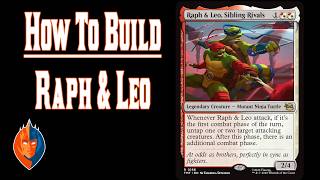 How To Build Raph & Leo | EDH Deck Tech #tmnt #edh #mtg