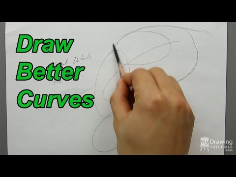 Basic Drawing Technique - How To Draw Better Curves