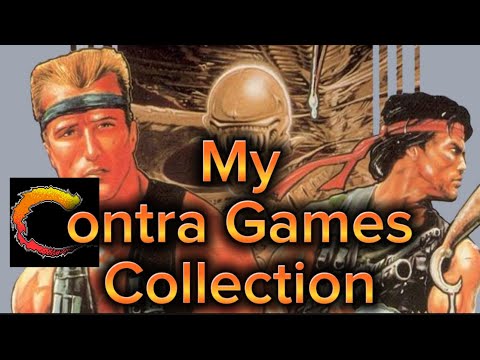 The #contra Games Collection #videogames #retrogaming #gamingchannel 