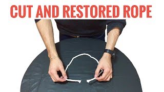 Cut & restored rope - amazing magic trick! MUST SEE!