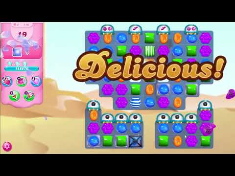 Candy Crush Saga Level 116 Walkthrough No Boosters Android Puzzle Game