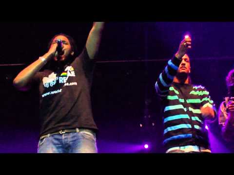 KALIBWOY FT LYRICALL FT DJ JAH FT .... AMSTERDAM REGGAE FESTIVAL 2011 VIDEO