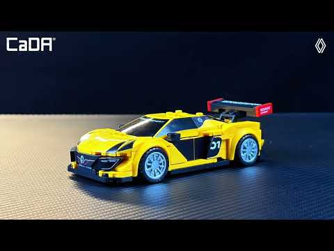 Vidéo CaDA Véhicules 1:24 C55037W : Renault Sports RS.01 - 1:24