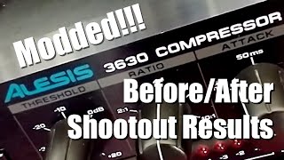 Video thumbnail for Modded Alesis 3630 - Before/After & Shootout Results by AudioPilz