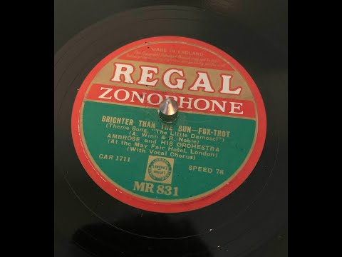 Ambrose and His Orchestra - Brighter Than The Sun (HOT!)