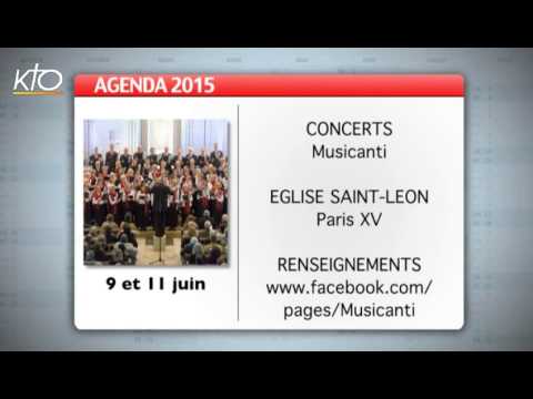 Agenda du 29 mai 2015