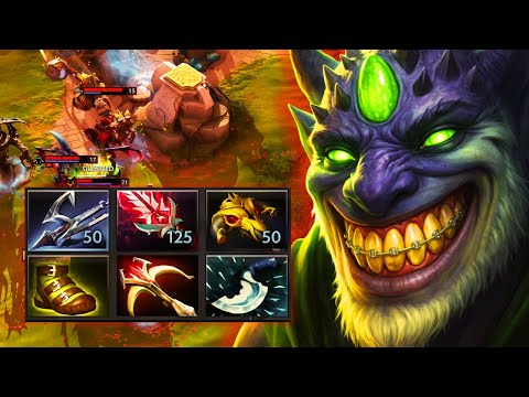 You’ll REGRET Letting This Lion Hard Carry Free Farm in 7.40b Dota 2