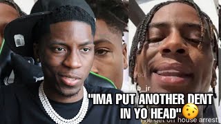 SOULJA BOY TELLS NBA YOUNGBOY COME OUTSIDE IMA PUT ANOTHER DENT IN YO HEAD