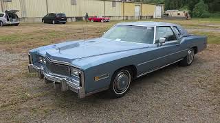 1977 Cadillac Eldorado Walk Around and Drive By