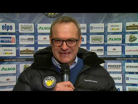 21 Pregame Masterround AHL Hc Pustertal vs Cortina 13 02 2020