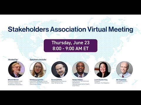 TB Alliance Stakeholders Association 2022 Virtual Meeting