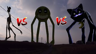 Catnap VS Siren Head VS Roblox Innyume Smiley