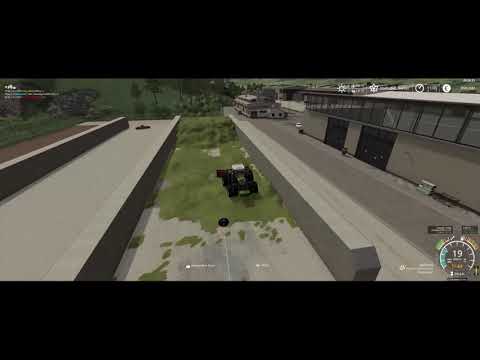 BGA Bunkersilo  Mit Courseplay V6 1 Bunkersilo Aufschütten