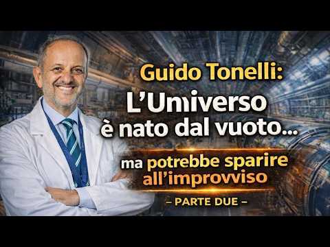 Guido Tonelli: "The universe was born from the void... but it could suddenly disappear."