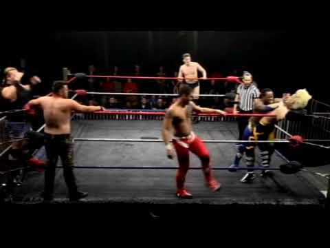 Master & Machine vs Fortune 5K  vs The Mobile Home Mafia   WildKat Wrestling 3-18-18