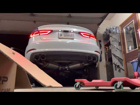 Audi A3/S3 Mbrp /with stock cat sound clip
