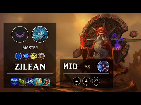 Zilean Mid vs Ahri - EUW Master Patch 12.5