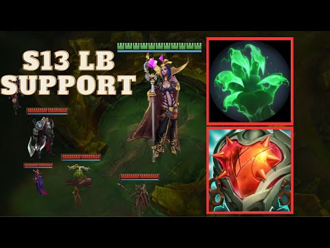 HEARTSTEEL LB SUPPORT IS OP IN S13 / Master - D1 EUW GAMEPLAY
