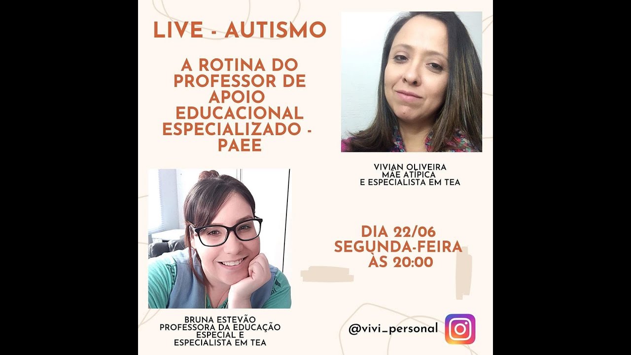 A rotina do Professor de Apoio Educacional Especializado (PAEE)