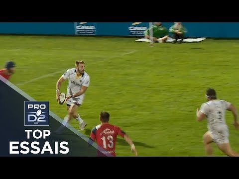 TOP Essais de la J05 – PRO D2 – Saison 2018/2019