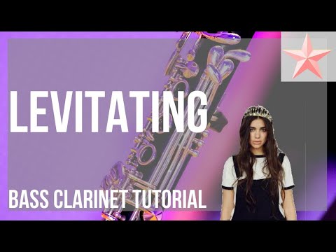 SUPER EASY: How to play Levitating by Dua Lipa and Dababy on Bass Clarinet (Tutorial)