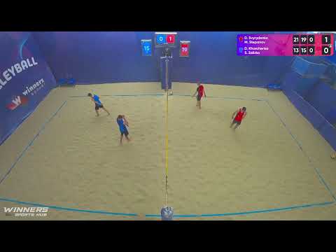 08:10 D. Svyrydenko / M. Stepanov - D. Kharchenko / S. Zalizko 14.04.2023 | Winners Beach Volleyball