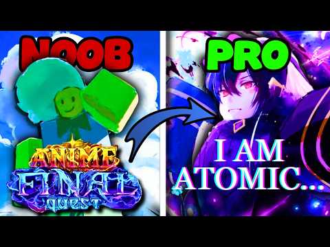 I Went From NOOB To PRO In ONE VIDEO In Anime Final Quest...