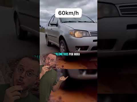 carro voando sobre o buraco #fisica