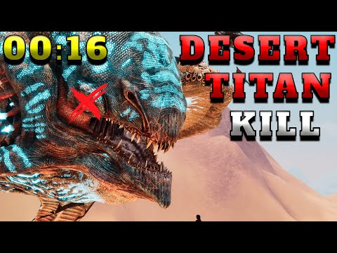 KILL the Desert TITAN with This ONE Simple Trick