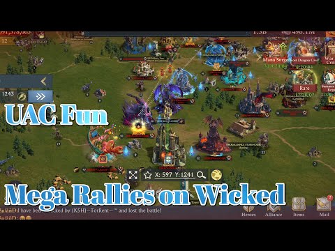 Having fun in UAC • Mega Rallies on Wicked(Sh50) • Gabbar vs Wicked