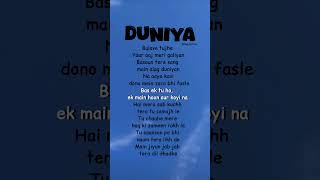 Download lagu 🎤TRY WITH YOUR OWN VOICE ||  DUNIYA ( LUKA CHHUPI ) SONG LYRICS🥀❤️#song#lyrics#songlyrics#ownvoice mp3