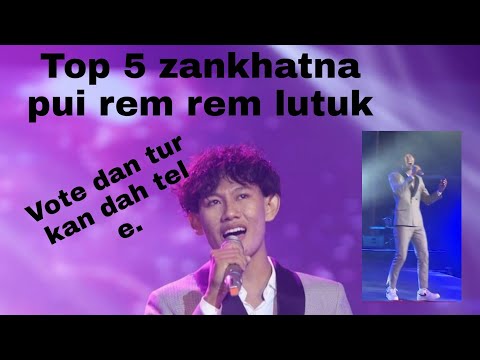 David Lalchawisanga Top 5 Zankhatna || i tello chuan || Vote dan tur pawh a tel e