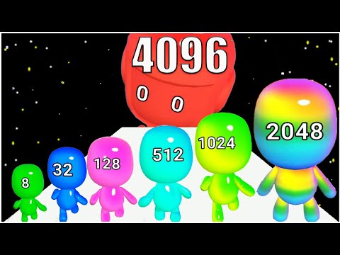 Man Runner 2048 - Gameplay Walkthrough - Max Levels (Lvl 1-20)