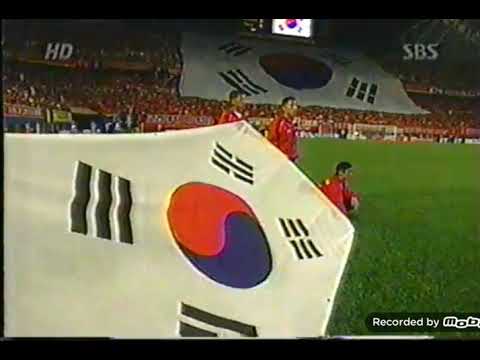 2002 Worldcup italy vs Korea.rep nation of anthem 2nd Korea.Rep