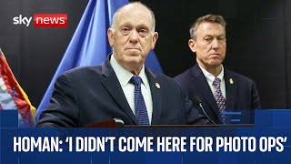 US 'Border Tsar' Tom Homan's Minneapolis news conference | Watch in full