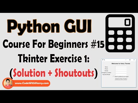 Learn Tkinter With Projects | Python Tkinter GUI Tutorial In Hindi 0