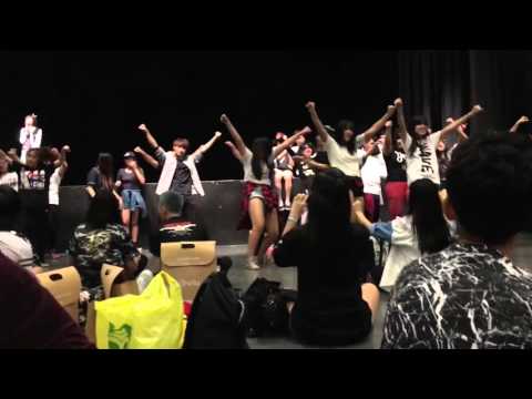 151226 HYUNA Red/IKON Rhythm Ta/EXO Overdose - Kpop Dance Off at Scape SG (Kpop All In)