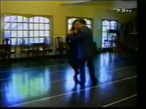  Gerardo Portalea  and  Beatriz Pizarro  are  dancing  to  the  tango  "  El Ingeniero  "