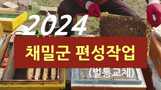 2024 채밀군 편성 작업을 시작합니다.