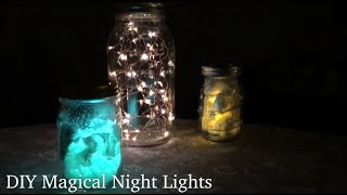 DIY Magical Night Lights 3 Different Ways with Frux Home and Yard
