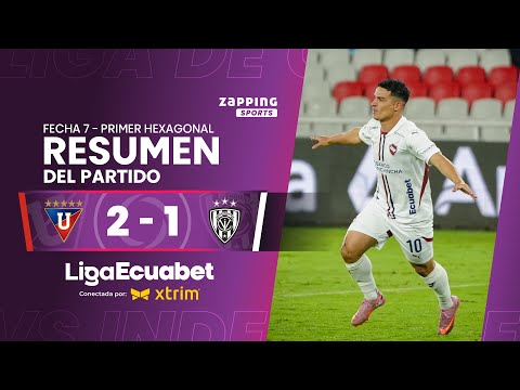 Liga de Quito 2 - 1 IDV / Fecha 7 - Primer Hexagonal  / Liga Ecuabet conectada por Xtrim