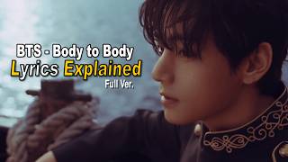 Hidden Meanings in BTS Body to Body: Learn REAL Korean & Slang