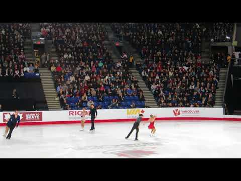 Dylan Moscovitch/Lubov Ilyushechkina Canadian National Skating Championships 2018 Pairs FS Warmup