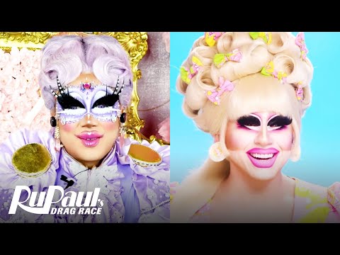 The Pit Stop S13 E6 | Trixie Mattel & Rock M. Sakura Boogie on Disco-Mentary’ | RuPaul's Drag Race