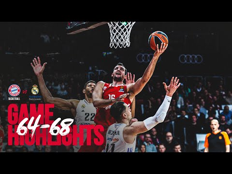 FC Bayern München Highlights | FCBB - Real Madrid 64:68 | EuroLeague 22/23 | 13. Spieltag