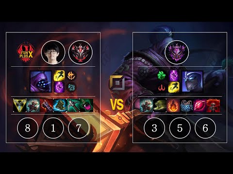 FPX GimGoon Jax vs Shen Top - KR GrandMaster Patch 10.10