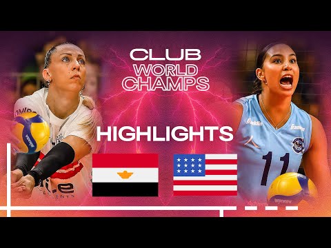 Zamalek 🇪🇬 vs. Orlando Valkyries 🇺🇸 - Pool Play | Club World Championships 2025 | Highlights