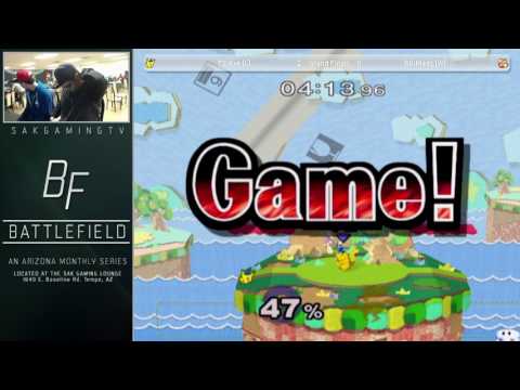 BF10 Grand Finals - TS|Axe (Pikachu/Marth/Falco) vs RG|Medz (Fox)