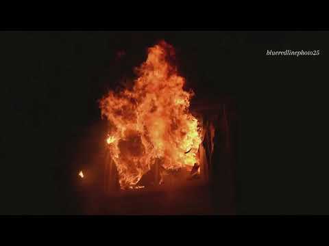 **EARLY ARRIVAL** Copiague NY Working House Fire South Strongs Avenue 6/12/25